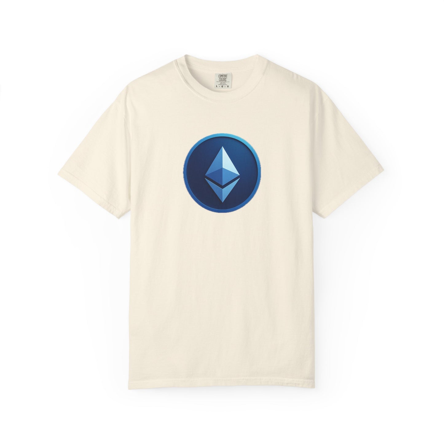 Ethereum Graphic T-Shirt, Unisex Casual Tee, Blockchain Apparel, Gamer Shirt, Crypto Gift, Stylish Streetwear