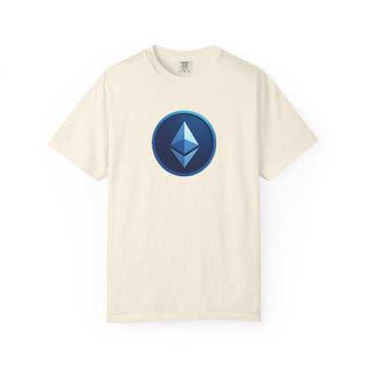 Ethereum Graphic T-Shirt, Unisex Casual Tee, Blockchain Apparel, Gamer Shirt, Crypto Gift, Stylish Streetwear