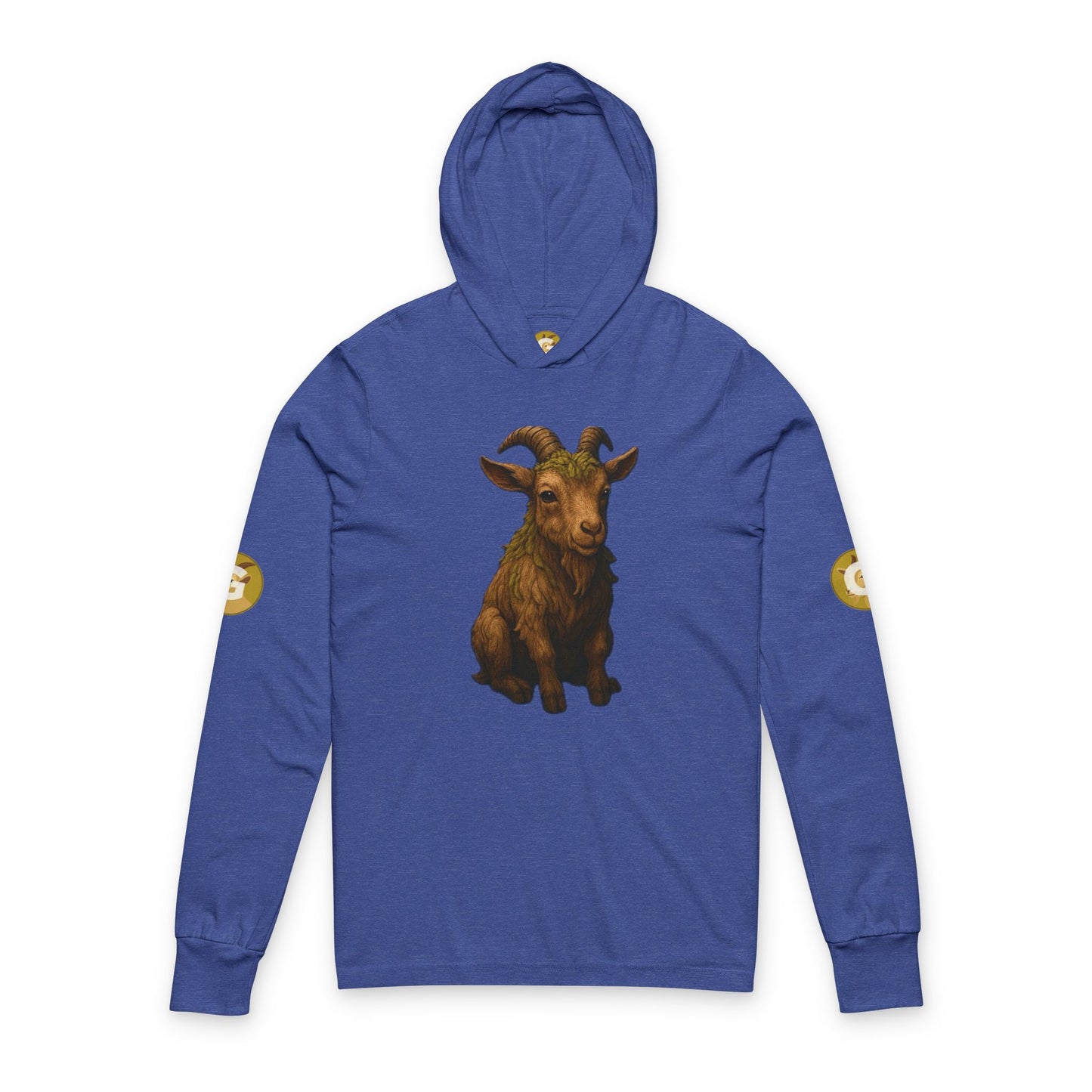 Whimsical Goat Hoodie / Casual Unisex Long Sleeve Tee for Animal Lovers, Cozy Gift for Birthdays, Holidays, Nature Enthusiasts, [...]