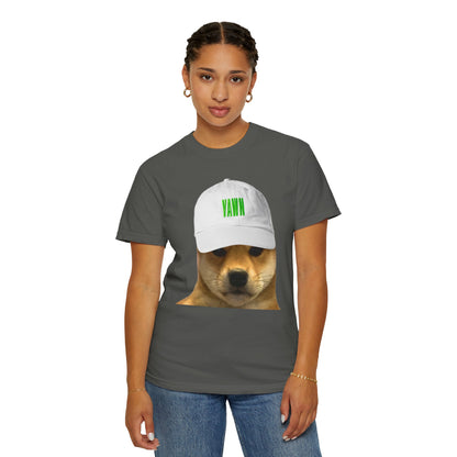 Unisex WIF Yawn T-Shirt | Funny Pet Lover Tee | Casual Wear | Gift for Dog Owners | Animal Humor Apparel | Quirky Fashion