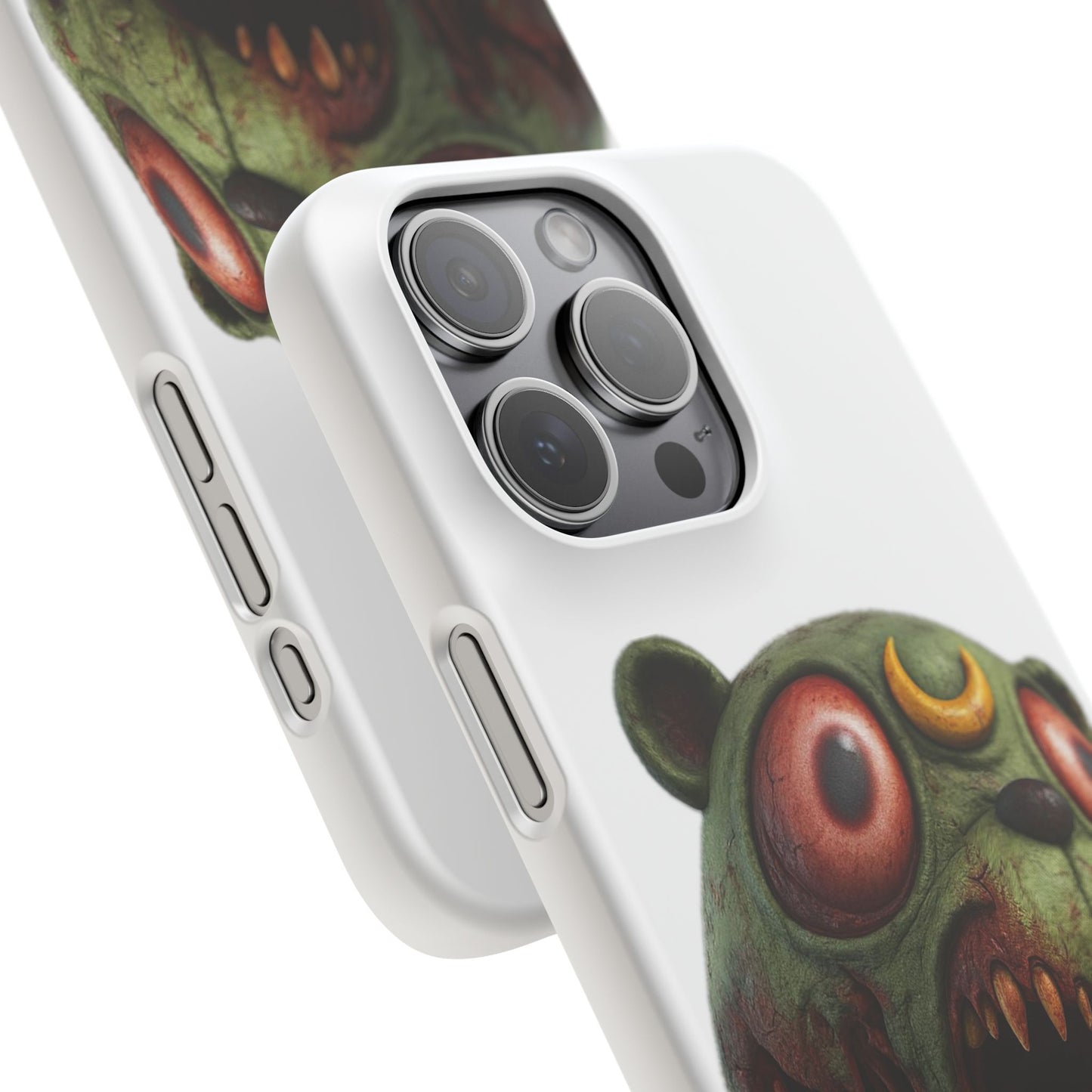 4NBT Zombie Bear Phone Case, Horror Snap Case, Cute but Spooky Accessory, Gift for Halloween, Unique Phone Cover