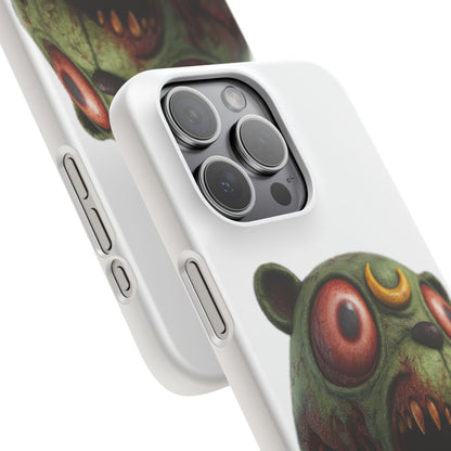4NBT Zombie Bear Phone Case, Horror Snap Case, Cute but Spooky Accessory, Gift for Halloween, Unique Phone Cover