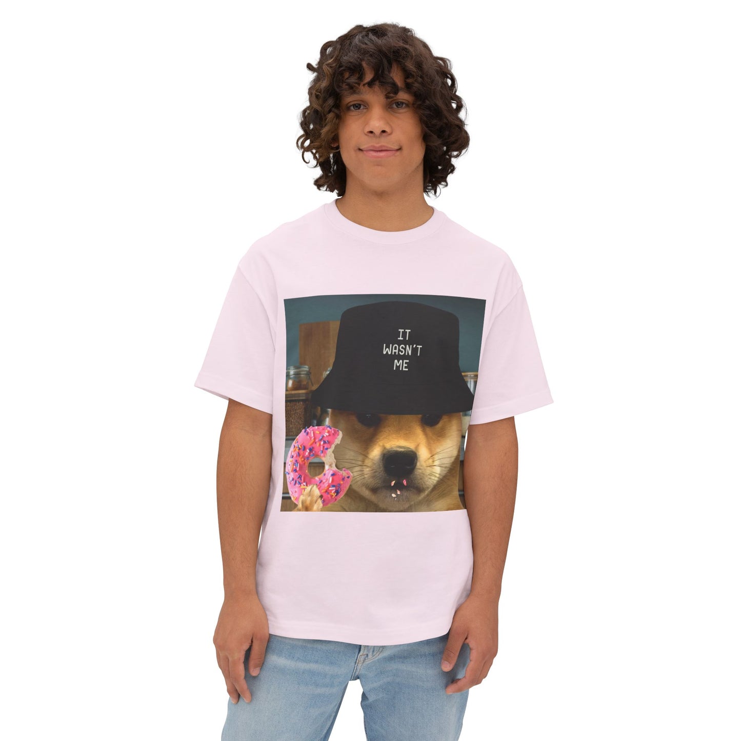 WIF Boxy Tee, Unisex Oversized T-Shirt, Gift for Dog Lovers, Cute Pet Apparel, Casual Everyday Wear, Funny Graphic Tee