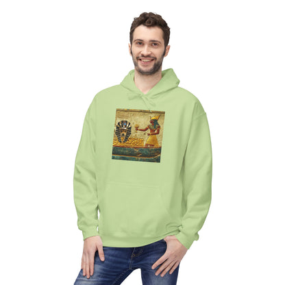 WIF Art Hoodie, Cozy Fleece Pullover for Art Lovers, Unique Gift for Creative Souls, Perfect for Casual Wear, Art-Inspired Fashion
