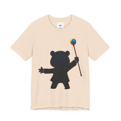 4NBT Magical TB Graphic Tee for Dreamers, Unisex Short Sleeve Shirt, Animal Lover Gift, Cute Casual Wear, Cozy Everyday Tee