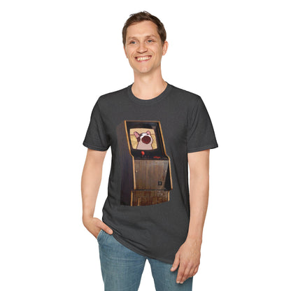 POPCAT Retro Arcade Unisex T-Shirt, Gamer Tee, Vintage Gaming Shirt, Gift for Gamers, Casual Wear