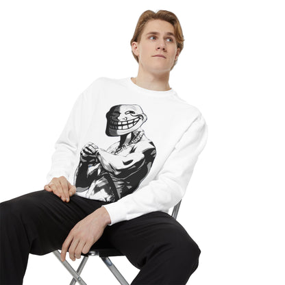 TROLL Stylish Unisex Sweatshirt with Playful Graphic, Trendy Streetwear, Cozy and Casual, Perfect Gift for Any Occasion, Unique Art Design