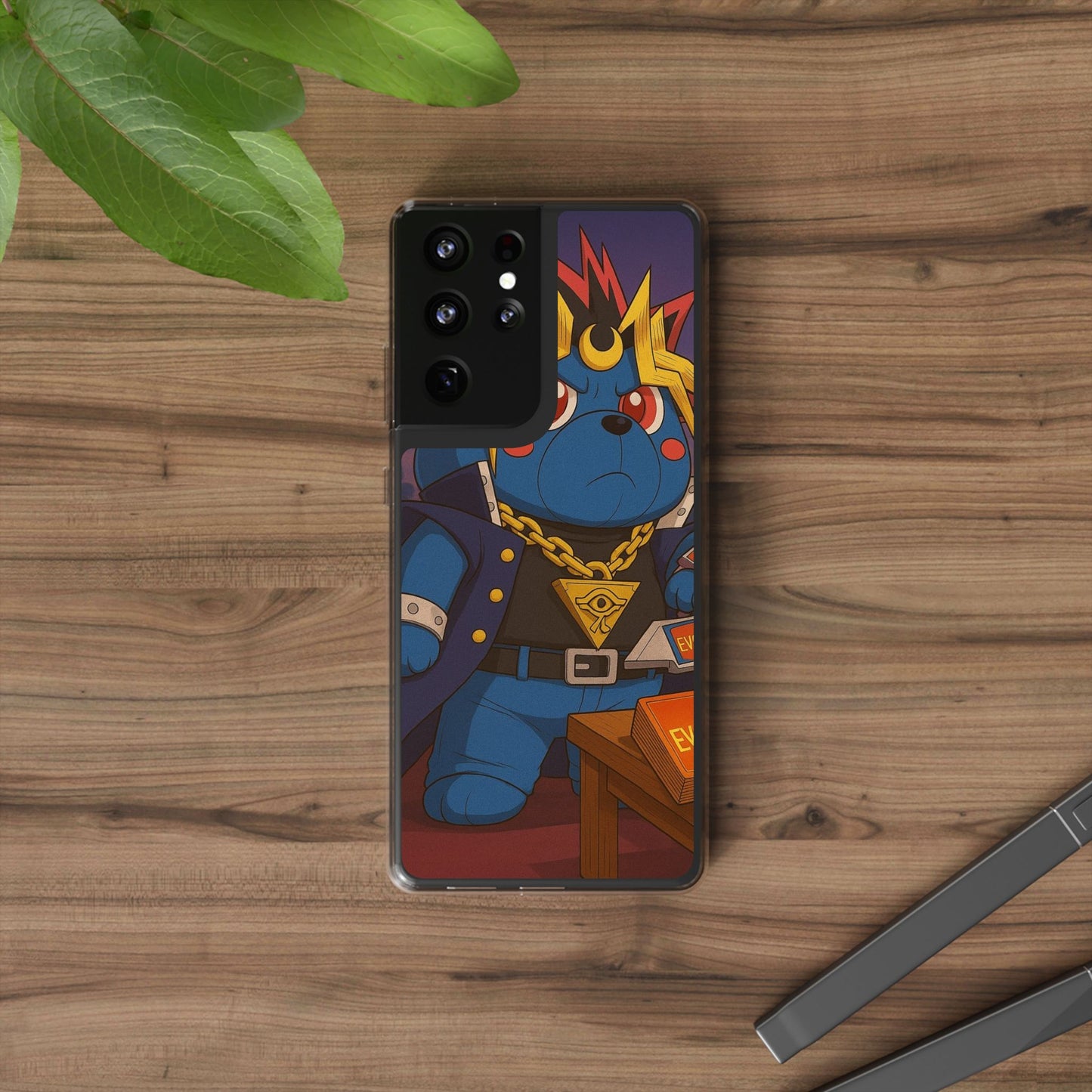 4NBT Clear Cases for Gaming Fans, Illustrated Phone Protection, Cute Anime Style, Collectible Accessories, Perfect Gift for Gamers