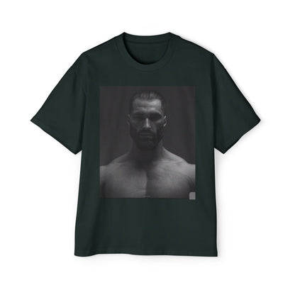 GIGA Stylish Men's Oversized Tee for Comfort Lovers, Casual Wear, Street Style, Gift for Him, Trendy Tee with Gigachad Design