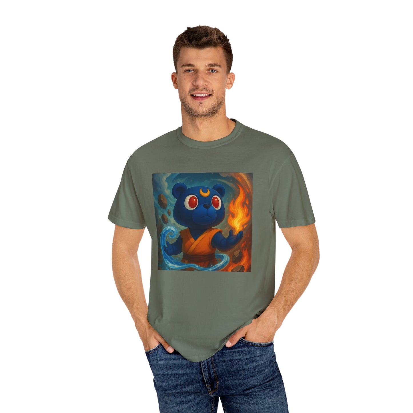 4NBT Whimsical Bear T-Shirt | Cute Cartoon Tee, Gift for Kids, Casual Wear, Unique Graphic Top, Fun Youth Apparel