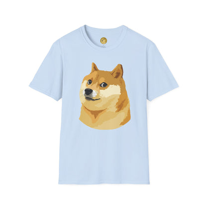 Doge Lover Unisex T-Shirt, Funny Pet Tee, Cute Graphic Tee, Casual Wear, Gift for Dog Owners, Birthday Gift, Relaxed Fit