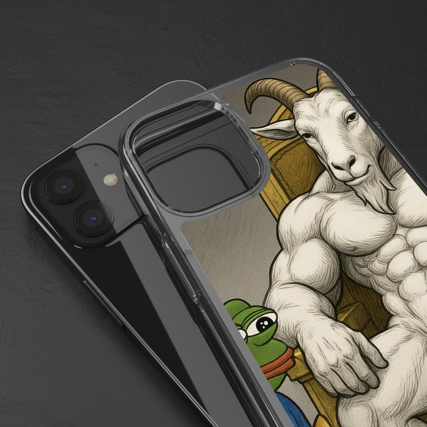 Whimsical Clear Phone Cases with Goat Design - Perfect Gift for Animal Lovers, Unique Phone Accessories, Fun Cell Phone Cases, Quirky [...]