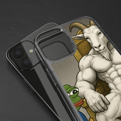 Whimsical Clear Phone Cases with Goat Design - Perfect Gift for Animal Lovers, Unique Phone Accessories, Fun Cell Phone Cases, Quirky [...]