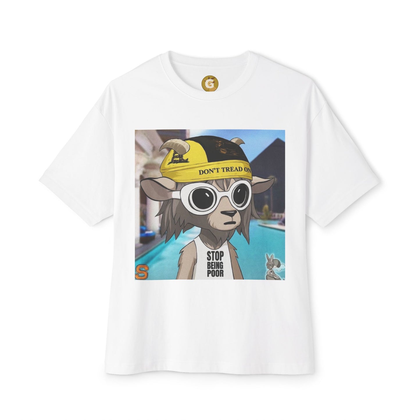 Cool Goat Alon Unisex Oversized Tee | Fun Summer Vibes | Perfect Gift for Friends | Stylish Casual Wear, Relaxed Fit T-Shirt, Pool Party [...]