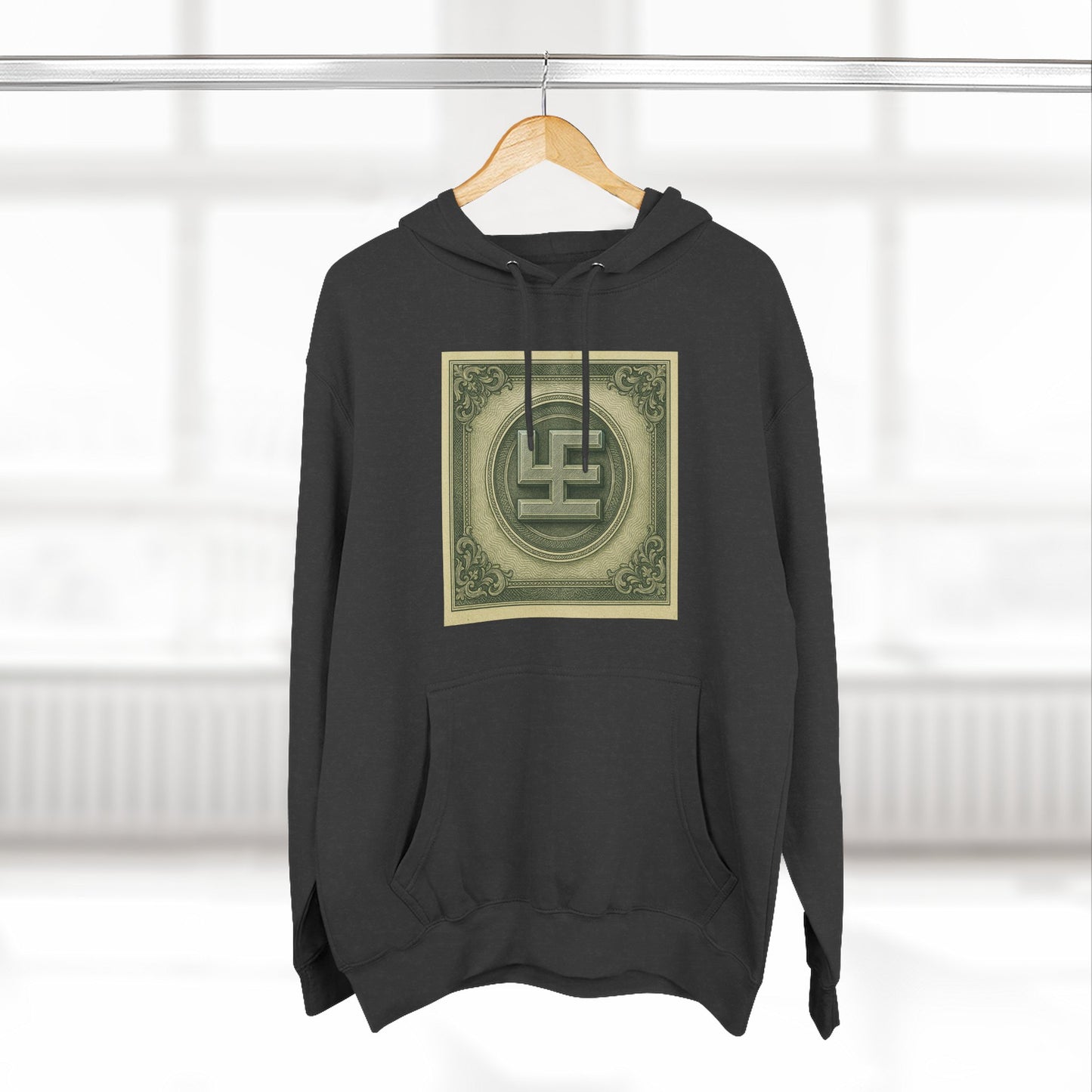 Swasticoin Cozy Three-Panel Fleece Hoodie - Ideal for Casual Days, Layering, and Gift Giving | Perfect for Home, Travel, and Outdoor Use