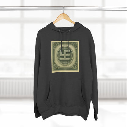 Swasticoin Cozy Three-Panel Fleece Hoodie - Ideal for Casual Days, Layering, and Gift Giving | Perfect for Home, Travel, and Outdoor Use