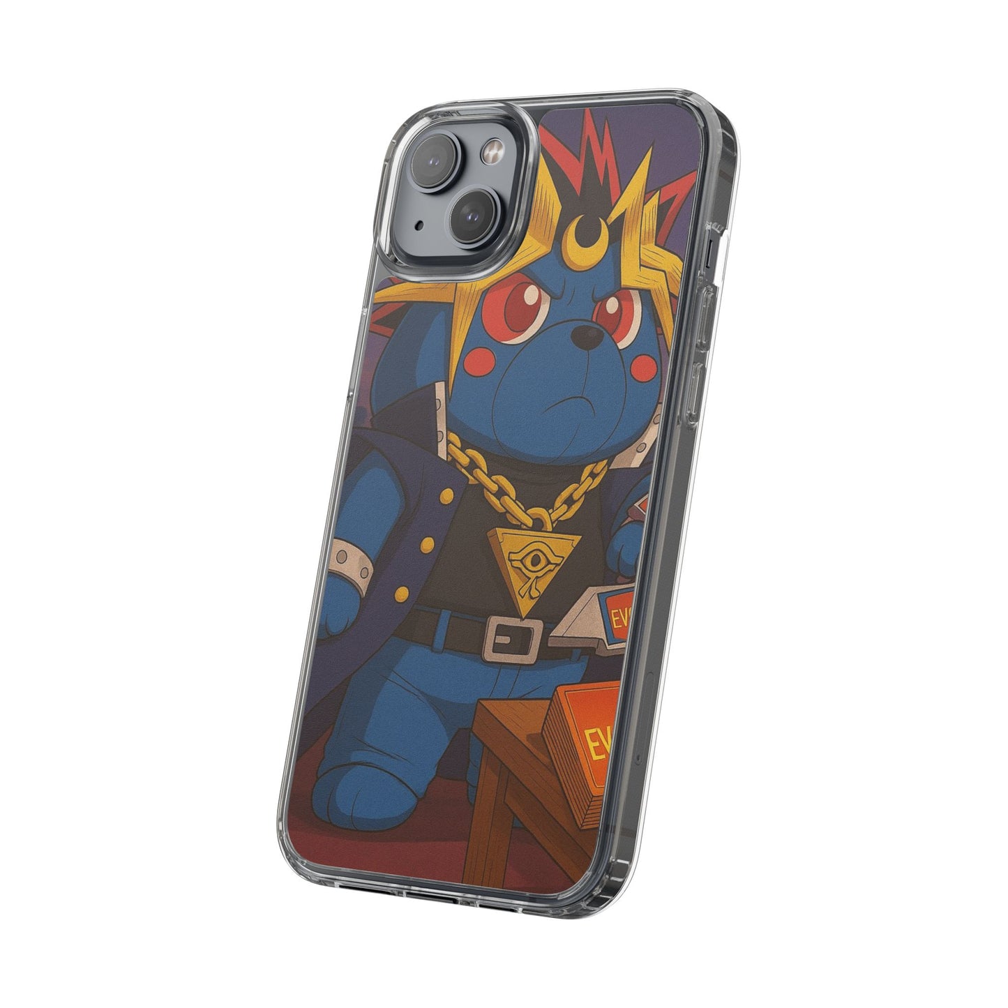 4NBT Clear Cases for Gaming Fans, Illustrated Phone Protection, Cute Anime Style, Collectible Accessories, Perfect Gift for Gamers