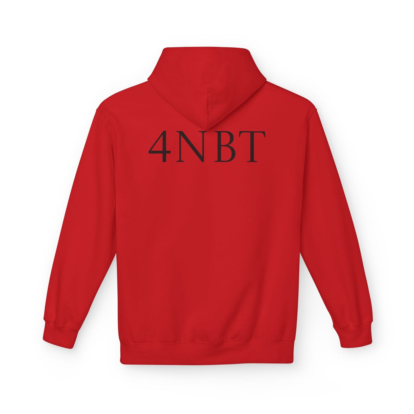 4NBT Fleece Hoodie with Fun Graphic, Cool Streetwear, Unisex Apparel, Unique Gift for Gamers, Trendy Layering Piece