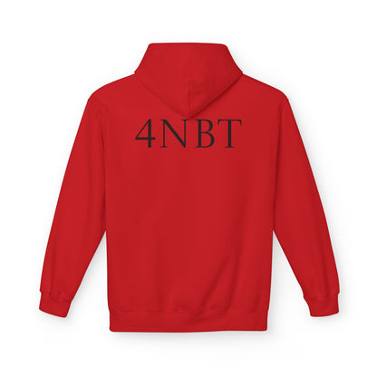 4NBT Fleece Hoodie with Fun Graphic, Cool Streetwear, Unisex Apparel, Unique Gift for Gamers, Trendy Layering Piece