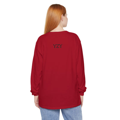 Swasticoin Mystical Mountain Long Sleeve T-Shirt | Unisex Graphic Tee, Trendy Layering Top, Casual Wear, Perfect Gift for Adventurers