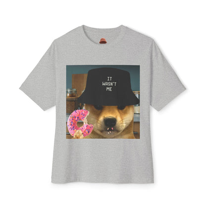 WIF Boxy Tee, Unisex Oversized T-Shirt, Gift for Dog Lovers, Cute Pet Apparel, Casual Everyday Wear, Funny Graphic Tee