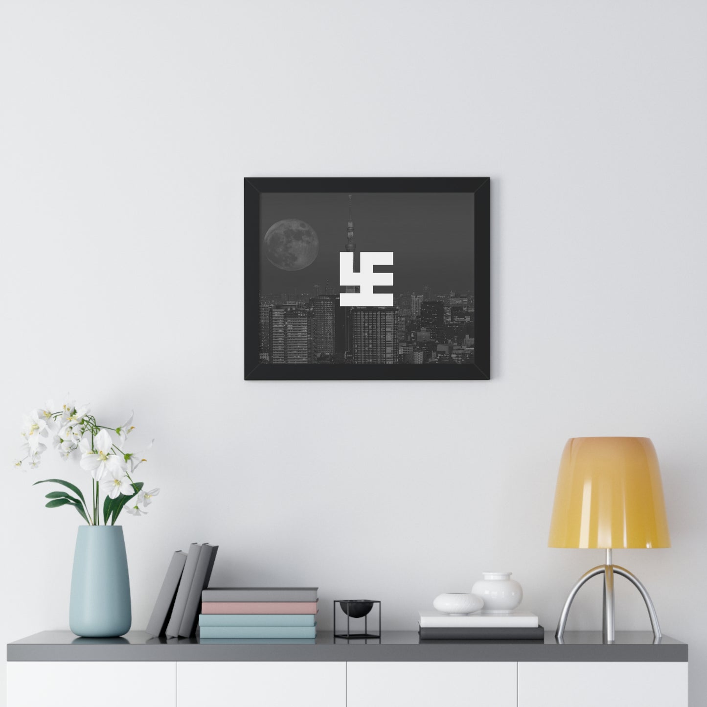 Swasticoin Urban Nightscape Framed Poster | Modern Wall Art for Home Decor, Gift for Art Lovers, Minimalist Design, Office Wall Art, Black and [...]