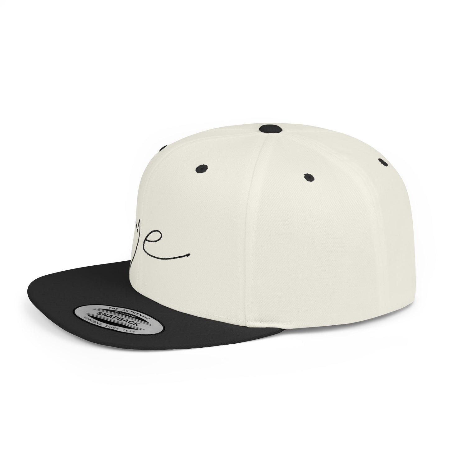 Ye 7BN Stylish Flat Bill Snapback Cap - Trendy Hat, Streetwear Essentials, Unisex Fashion, Casual Accessories, Gift Ideas