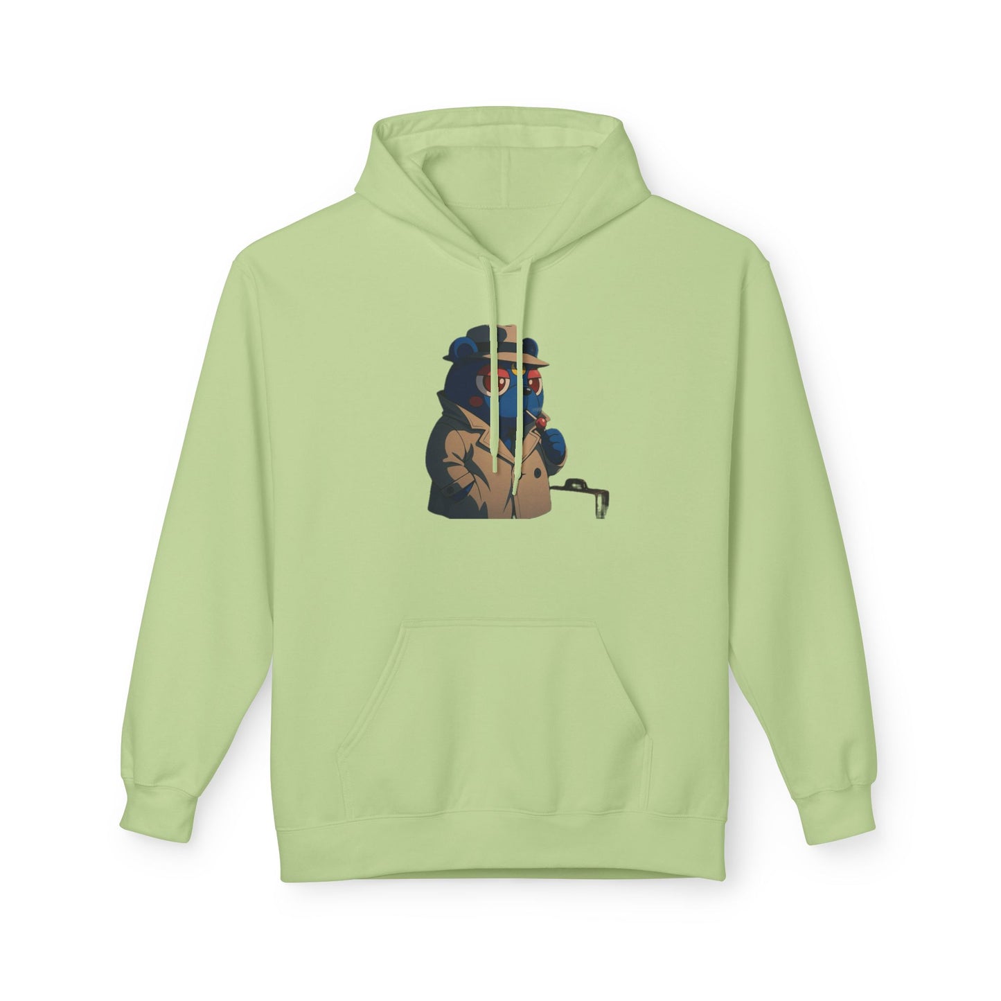4NBT Fleece Hoodie with Fun Graphic, Cool Streetwear, Unisex Apparel, Unique Gift for Gamers, Trendy Layering Piece
