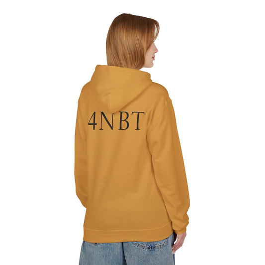 4NBT Fleece Hoodie with Fun Graphic, Cool Streetwear, Unisex Apparel, Unique Gift for Gamers, Trendy Layering Piece