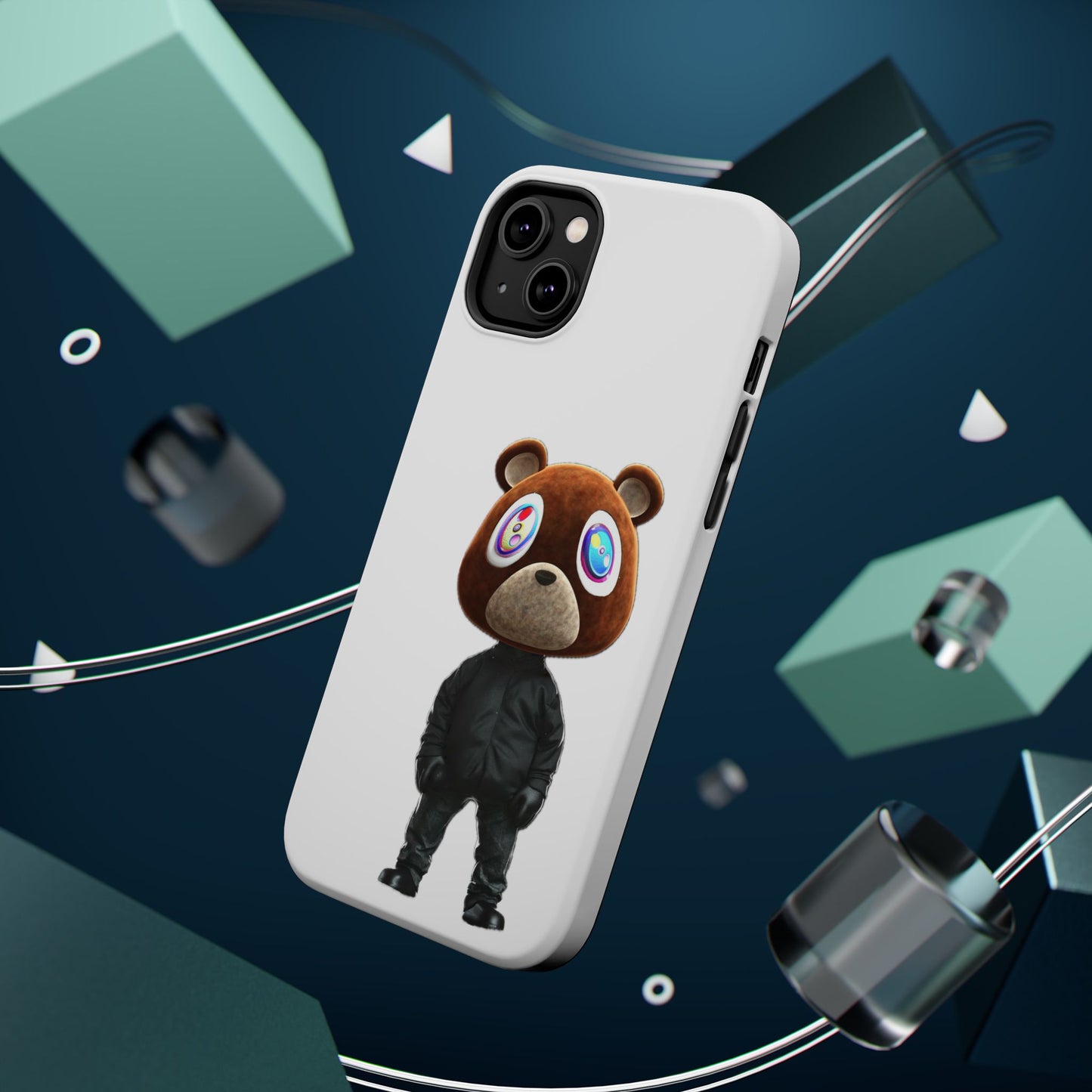 Ye Bear Character Magnetic Phone Cases, Fun Gift, Unique Phone Accessory, Trendy Tech, Personalized Style, Everyday Use