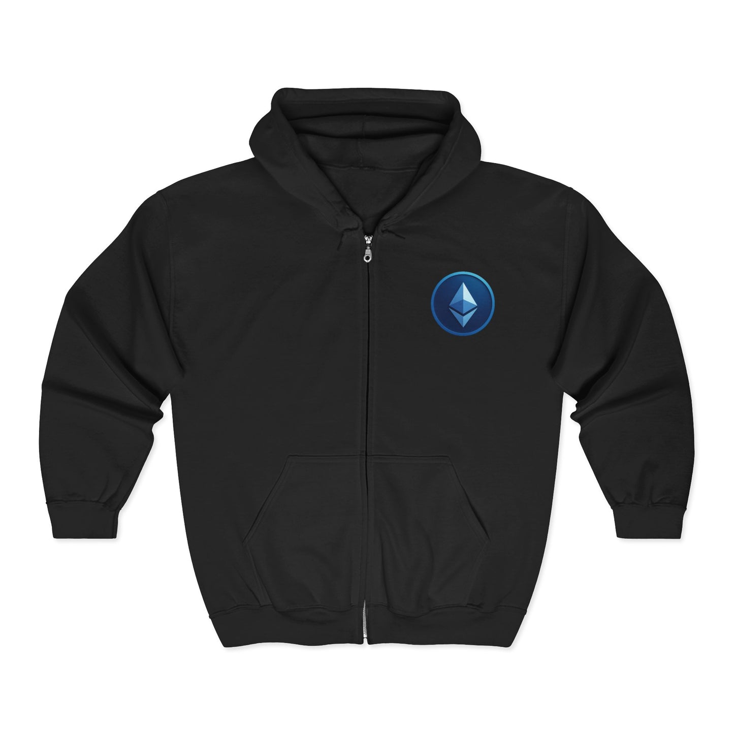 Ethereum Unisex Heavy Blend™ Full Zip Hooded Sweatshirt