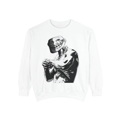 TROLL Stylish Unisex Sweatshirt with Playful Graphic, Trendy Streetwear, Cozy and Casual, Perfect Gift for Any Occasion, Unique Art Design
