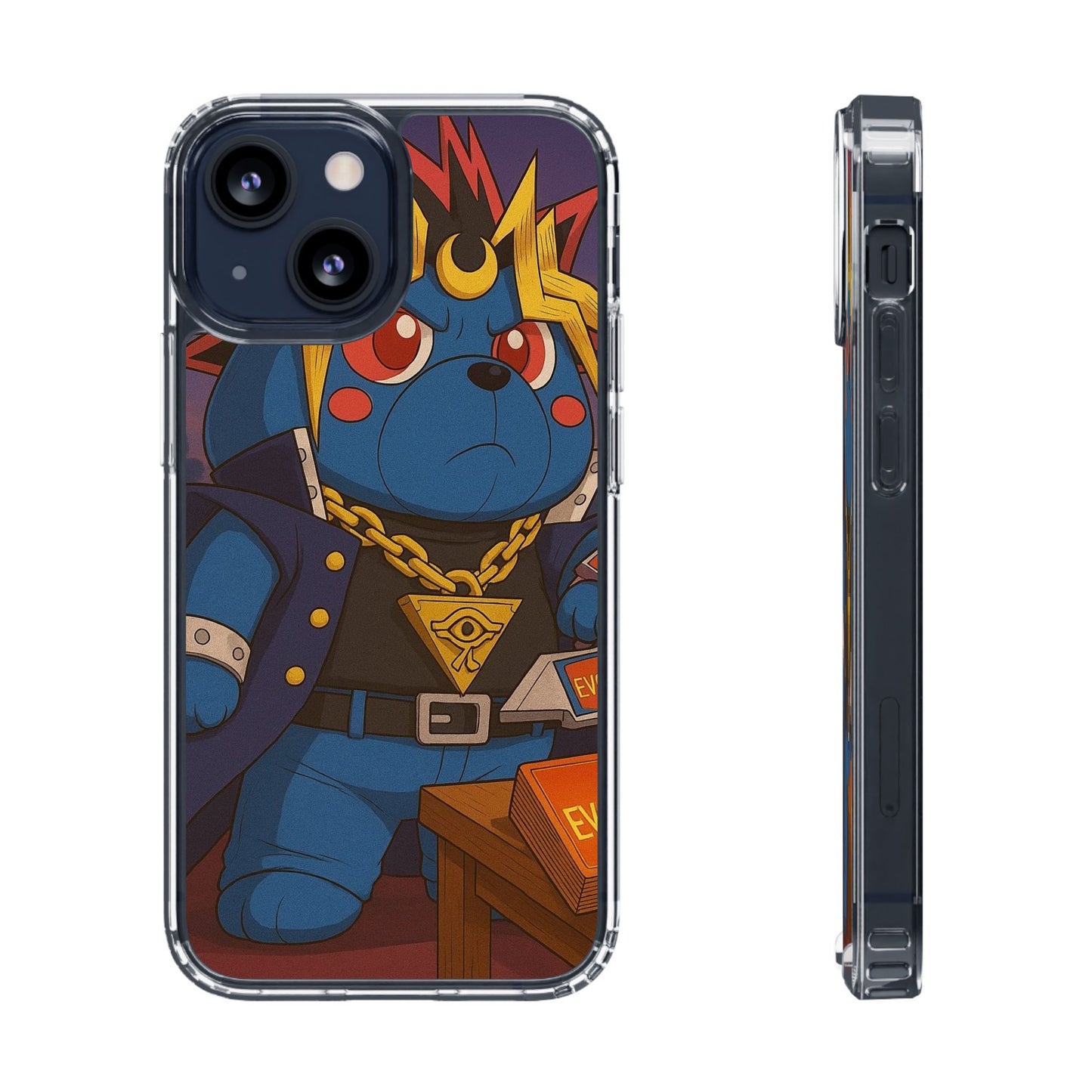 4NBT Clear Cases for Gaming Fans, Illustrated Phone Protection, Cute Anime Style, Collectible Accessories, Perfect Gift for Gamers