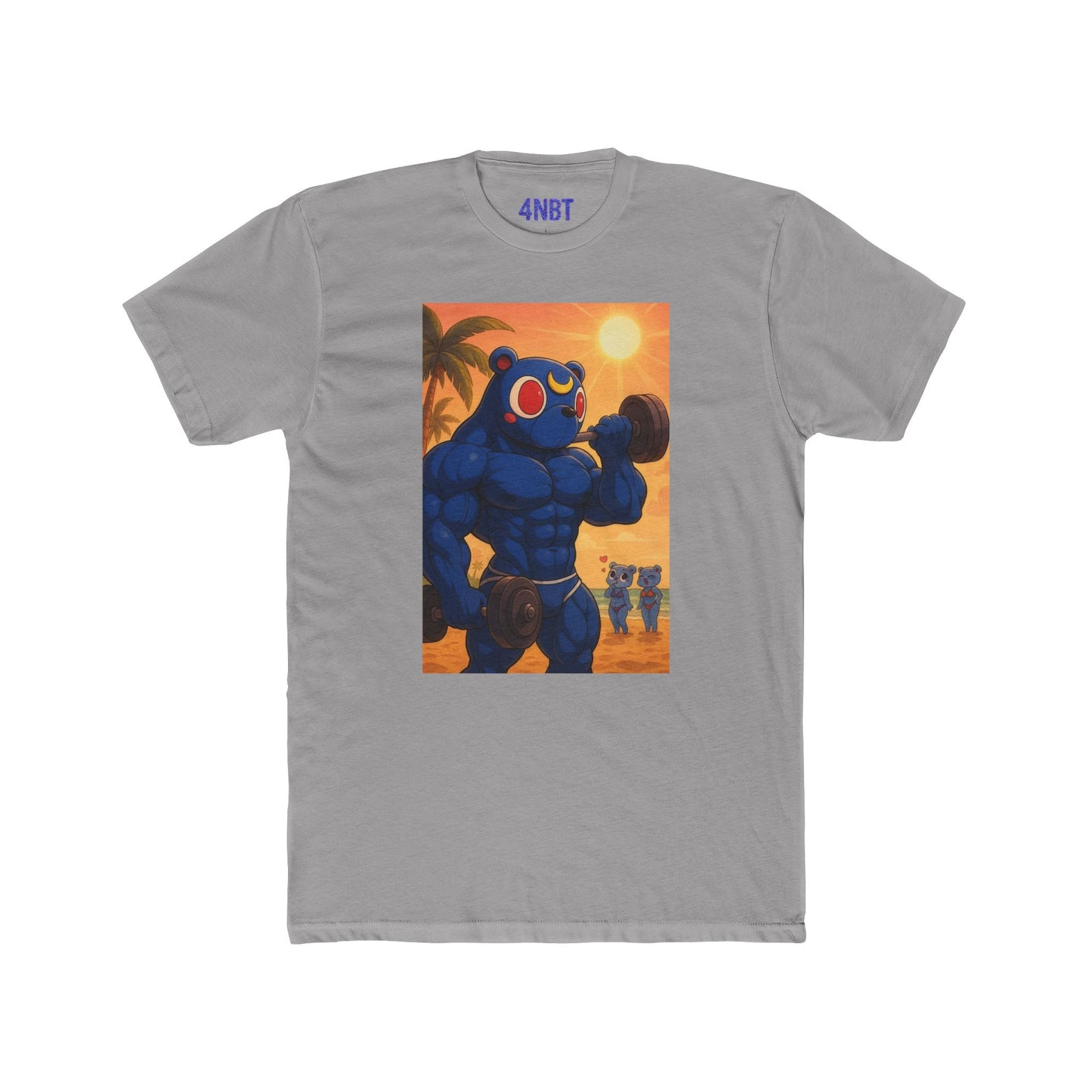 4NBT Stylish Graphic Tee, Fun Summer Shirt, Cool Gift for Him/Her, Casual Everyday Wear, Perfect for Beach Days, Unique Art Design