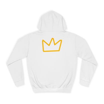 Trench Merch TM Stylish Crown Pull Over Hoodie - Perfect for Students, Campus Wear, Cozy Gifts, Unisex Sweatshirt, Trendy Apparel for Graduates