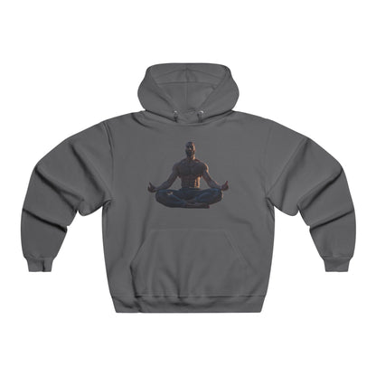 GIGA Meditation Hoodie | Gigachad Inspirational Sweatshirt, Unisex Pullover, Yoga Gift, Relaxation Attire, Casual Wear