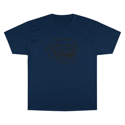 TROLL Funny Meme Champion T-Shirt, Humor Shirt, Gift for Gamers, Casual Wear, Laughing Face Tee, Perfect for Parties