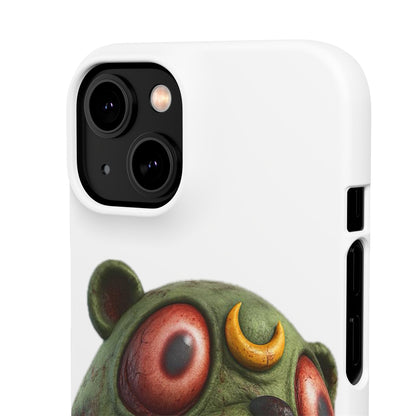 4NBT Zombie Bear Phone Case, Horror Snap Case, Cute but Spooky Accessory, Gift for Halloween, Unique Phone Cover