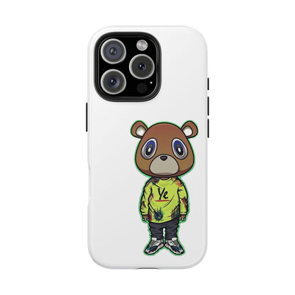 Ye Bear Tough Phone Cases with Cartoon Design - Unique Phone Cover, Durable Mobile Case, Cool Gift for Teens, Fun Accessory for Everyday Use