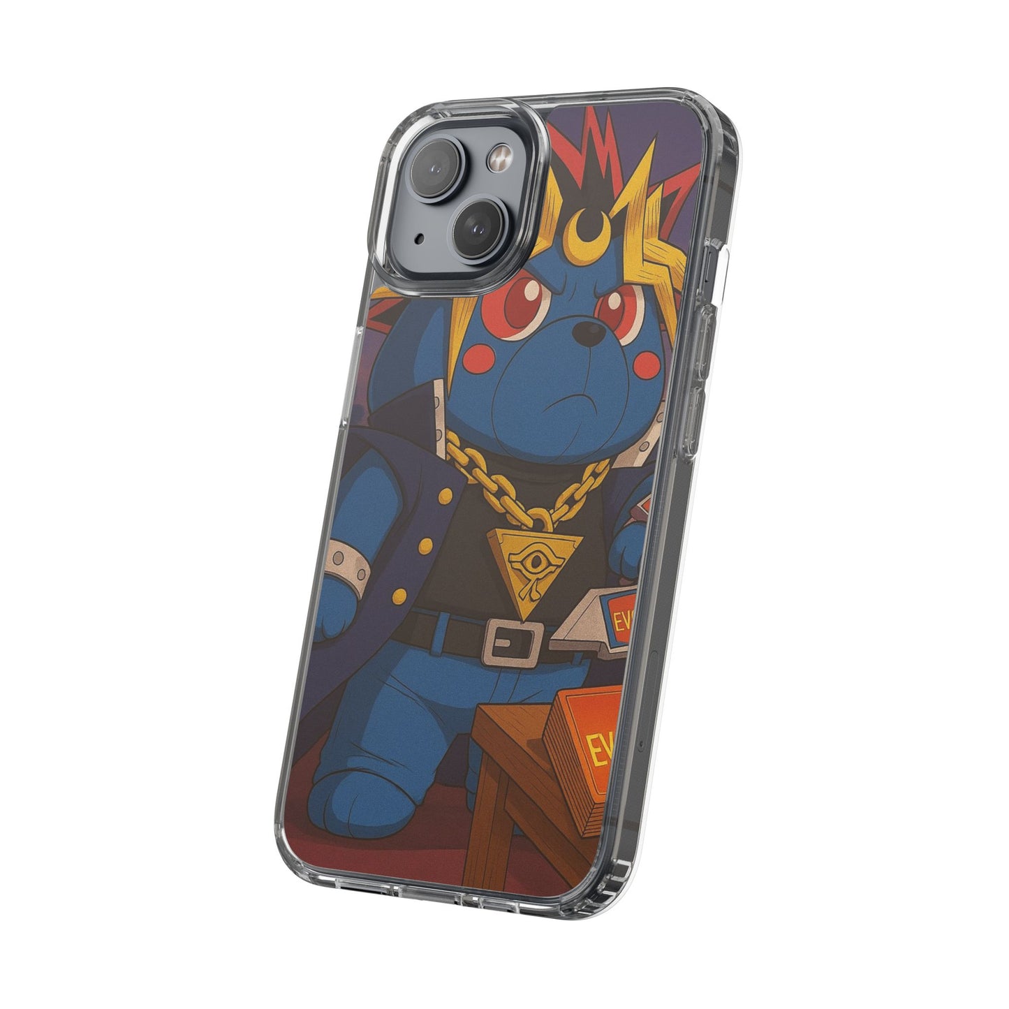 4NBT Clear Cases for Gaming Fans, Illustrated Phone Protection, Cute Anime Style, Collectible Accessories, Perfect Gift for Gamers