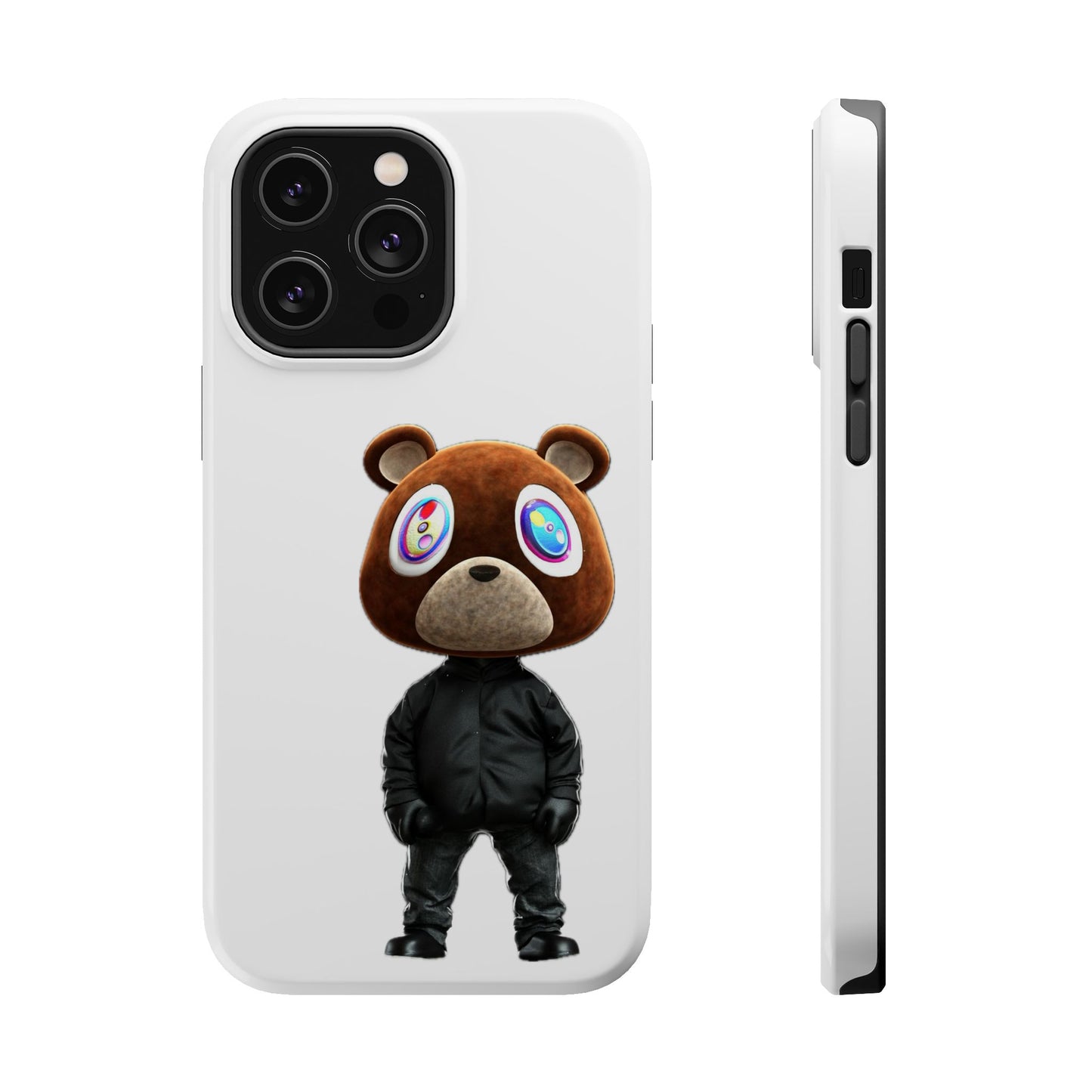 Ye Bear Character Magnetic Phone Cases, Fun Gift, Unique Phone Accessory, Trendy Tech, Personalized Style, Everyday Use