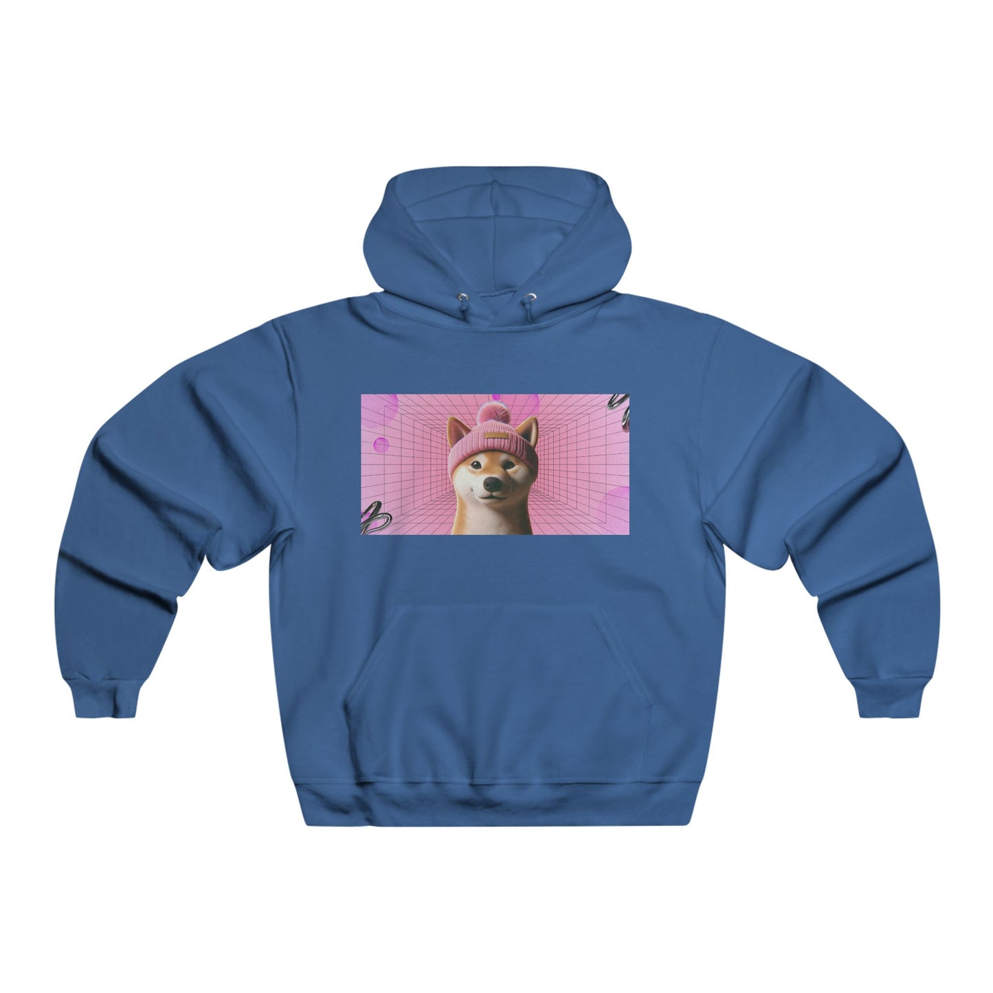 WIF Whimsical Hoodie, Cozy Animal Sweatshirt, Funny Graphic Pullover, Gift for Cat Lovers, Cute Pet Apparel