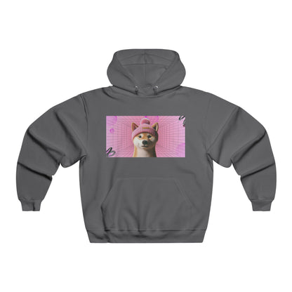 WIF Whimsical Hoodie, Cozy Animal Sweatshirt, Funny Graphic Pullover, Gift for Cat Lovers, Cute Pet Apparel