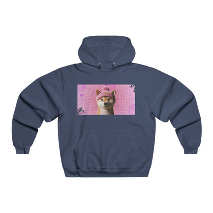 WIF Whimsical Hoodie, Cozy Animal Sweatshirt, Funny Graphic Pullover, Gift for Cat Lovers, Cute Pet Apparel