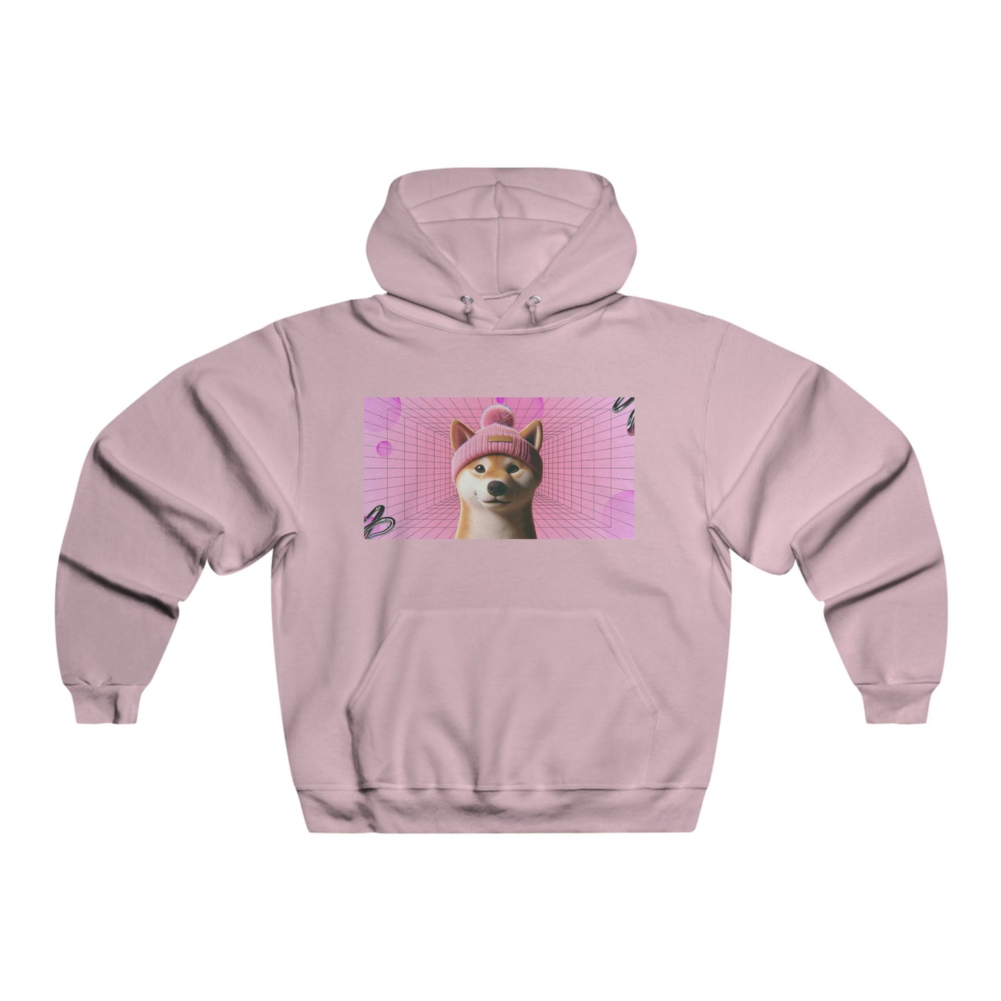 WIF Whimsical Hoodie, Cozy Animal Sweatshirt, Funny Graphic Pullover, Gift for Cat Lovers, Cute Pet Apparel