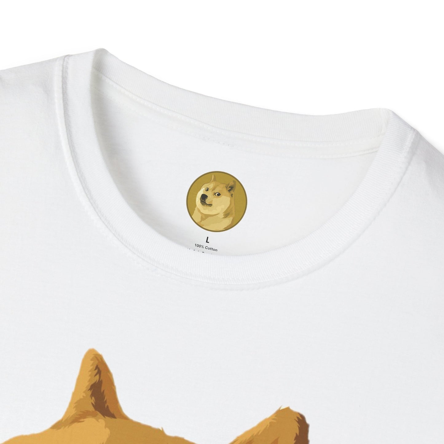 Doge Lover Unisex T-Shirt, Funny Pet Tee, Cute Graphic Tee, Casual Wear, Gift for Dog Owners, Birthday Gift, Relaxed Fit