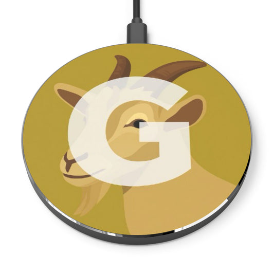 Personalized Goat Wireless Charger - Custom Animal Charger, Unique Desk Accessory, Perfect Gift for Animal Lovers, Home Office Decor, [...]