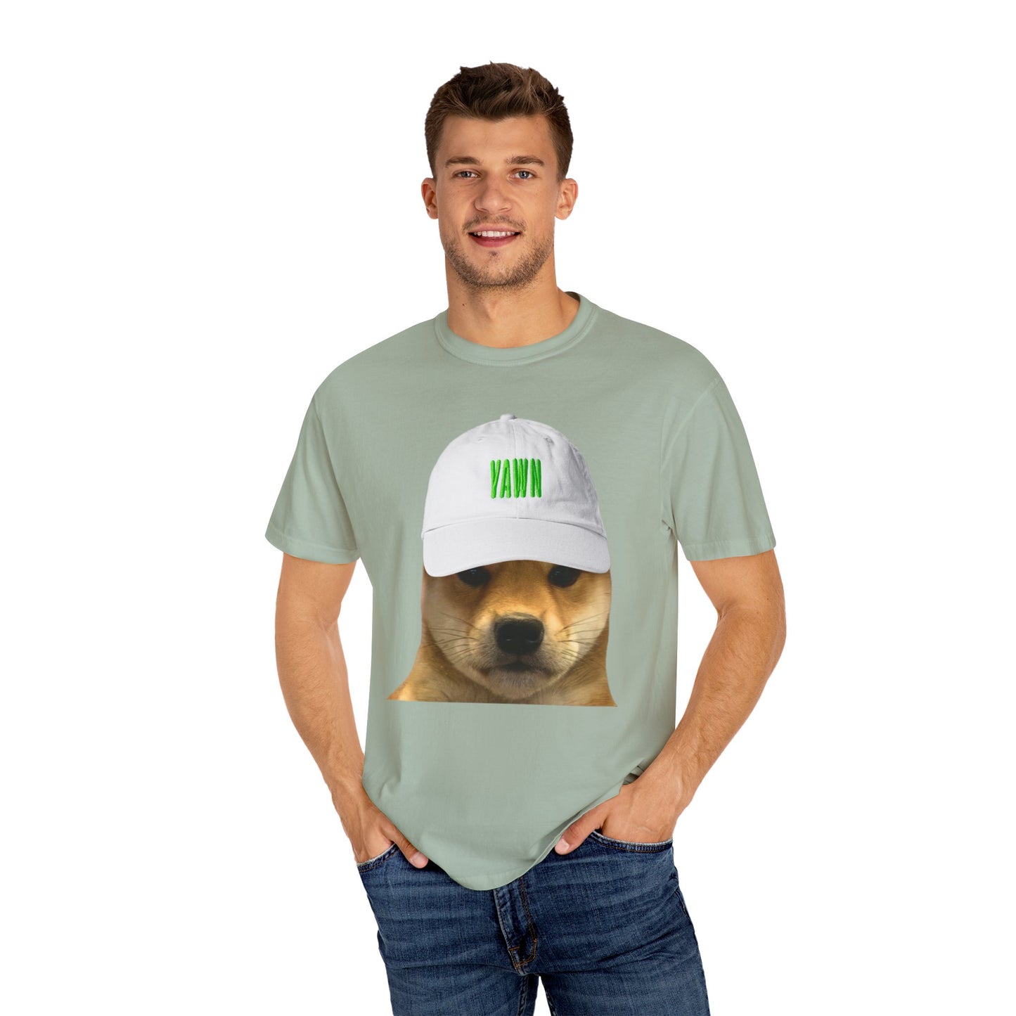 Unisex WIF Yawn T-Shirt | Funny Pet Lover Tee | Casual Wear | Gift for Dog Owners | Animal Humor Apparel | Quirky Fashion