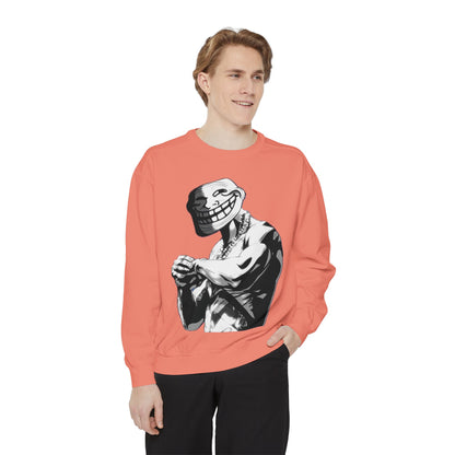 TROLL Stylish Unisex Sweatshirt with Playful Graphic, Trendy Streetwear, Cozy and Casual, Perfect Gift for Any Occasion, Unique Art Design