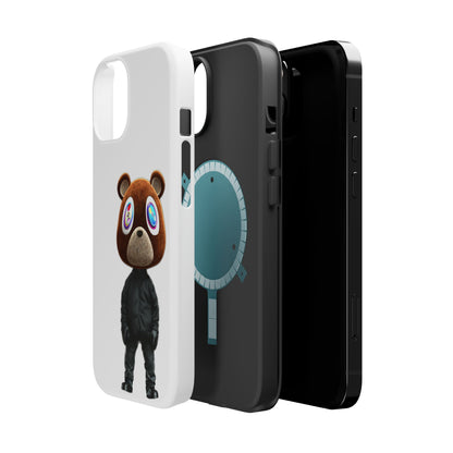 Ye Bear Character Magnetic Phone Cases, Fun Gift, Unique Phone Accessory, Trendy Tech, Personalized Style, Everyday Use